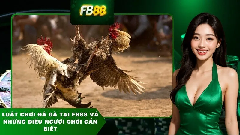 Luật chơi đá gà tại FB88 và những điều người chơi cần biết